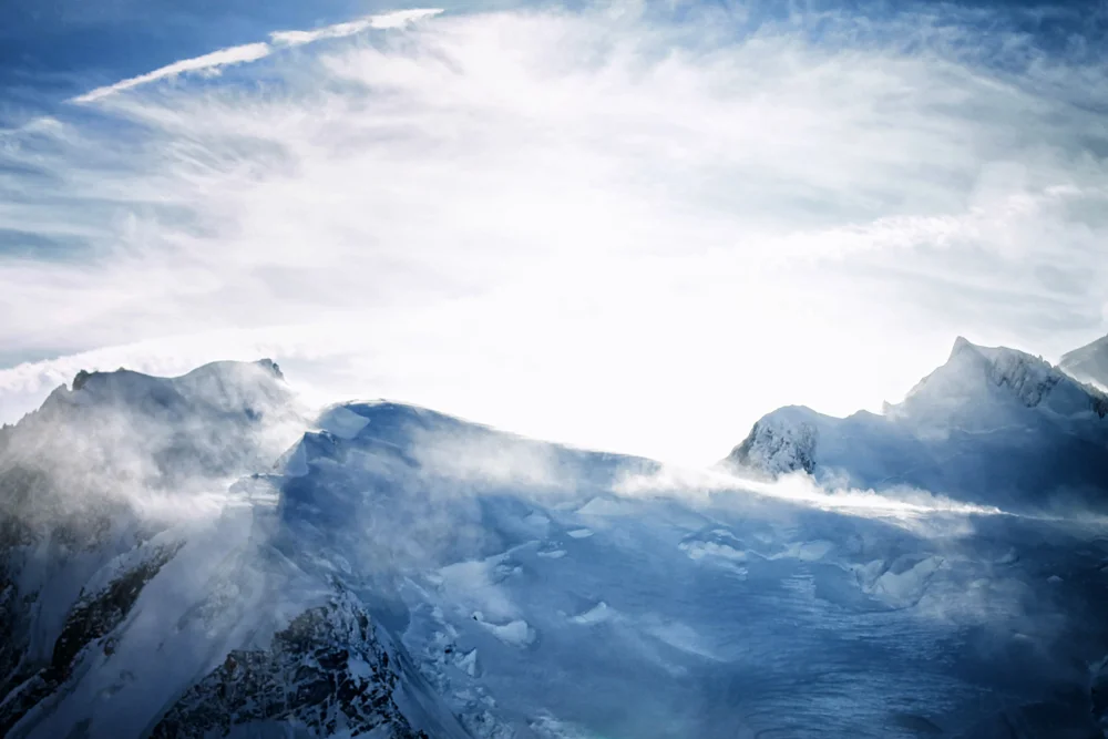 The Mont Blanc MASSIF - French Alps - FRANCE