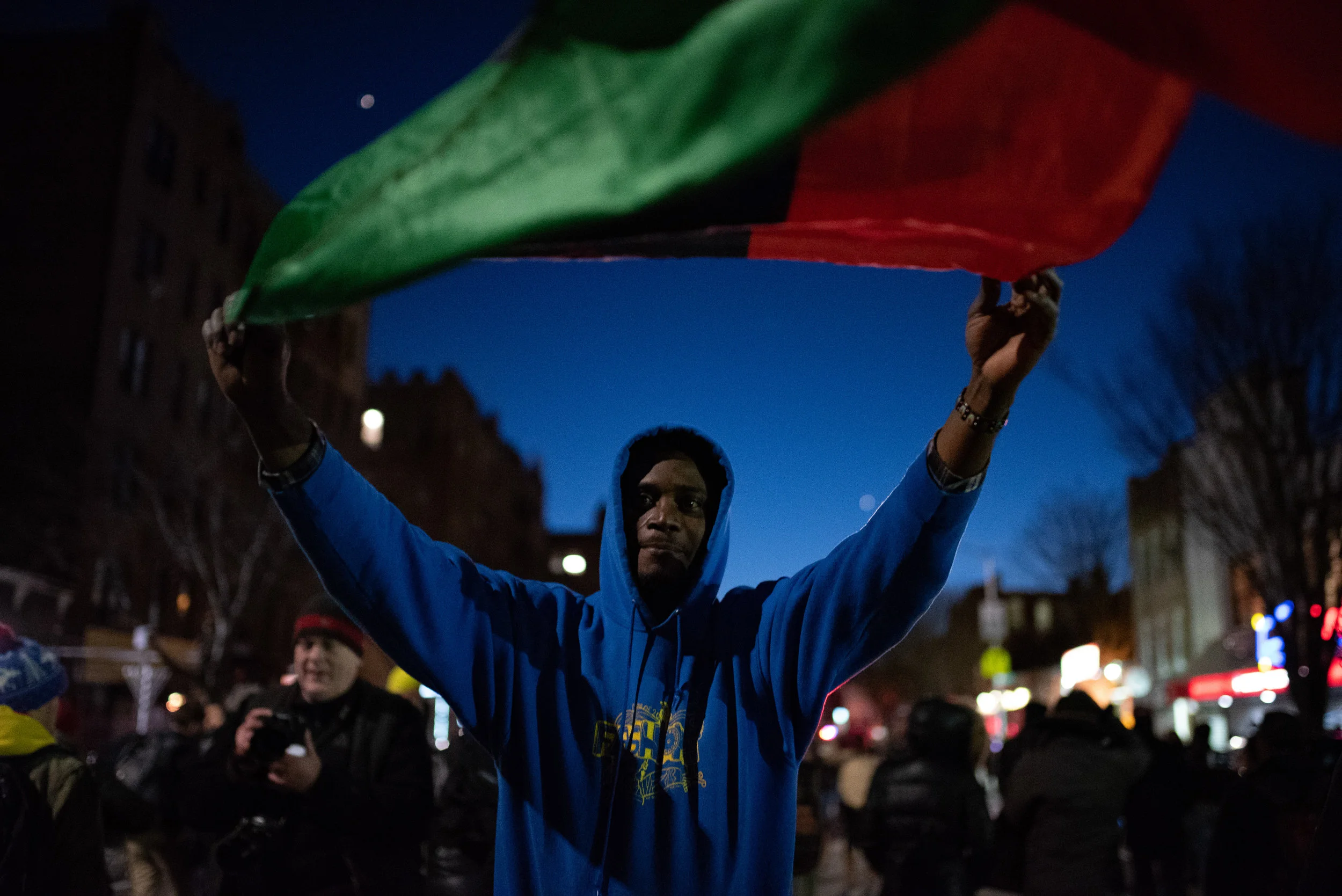 Protest for Saheed Vassel