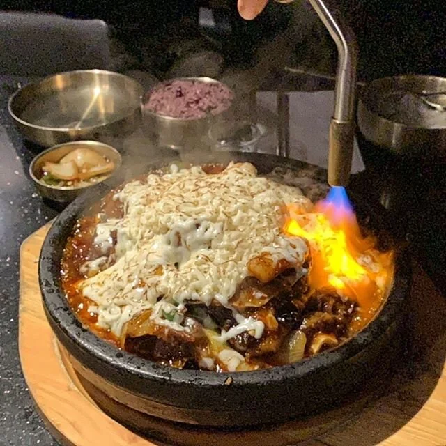 : got #meat? Cut down red meat consumption on a weekly basis... so when I do, I have to go all in. This place specializes in braised short ribs (갈비찜 - kalbijjim) and one of my favorite dishes. This place takes the &ldquo;traditional dish&rdquo; up a 