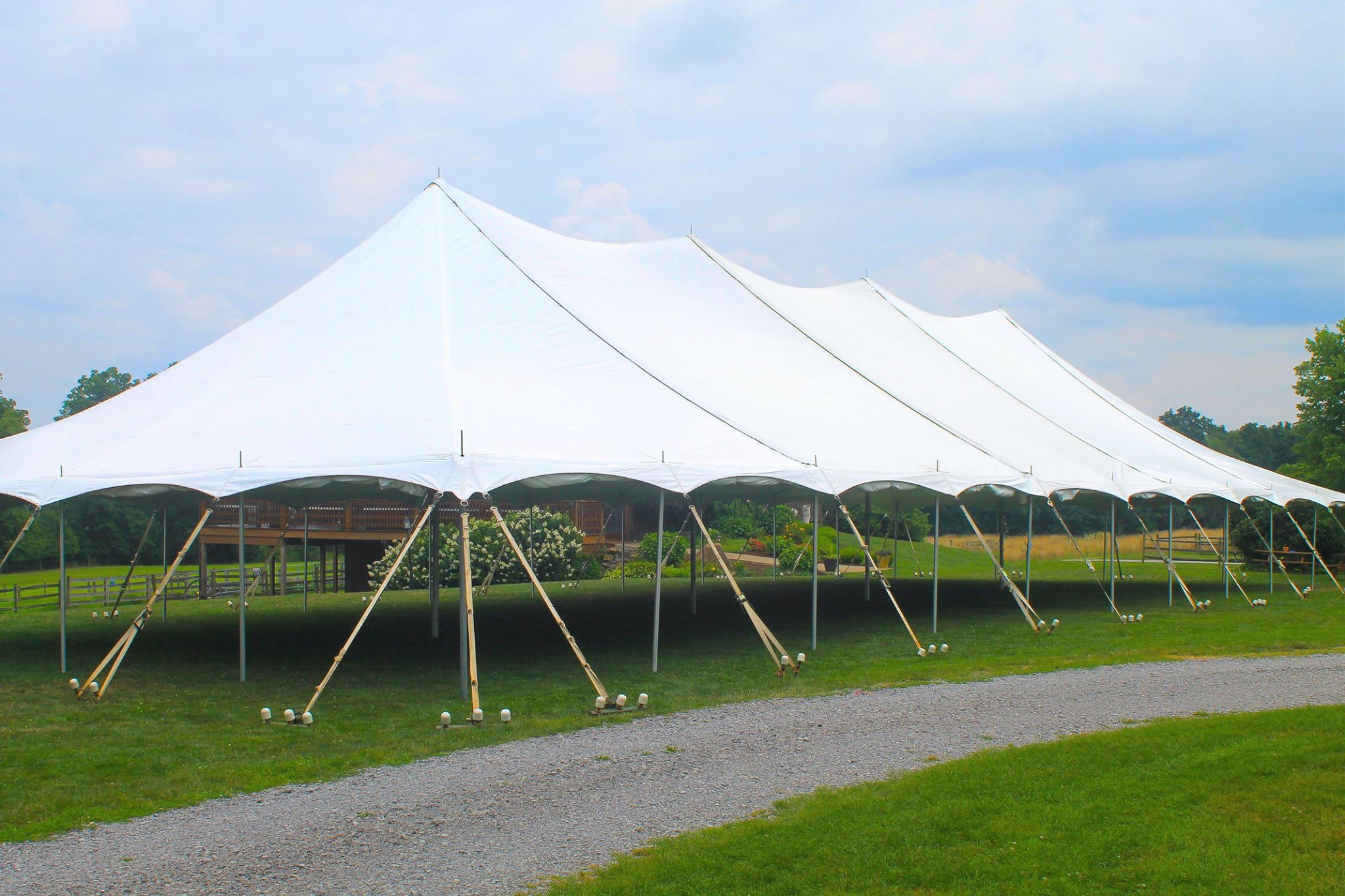 40' x 100' Large Pole Tent
