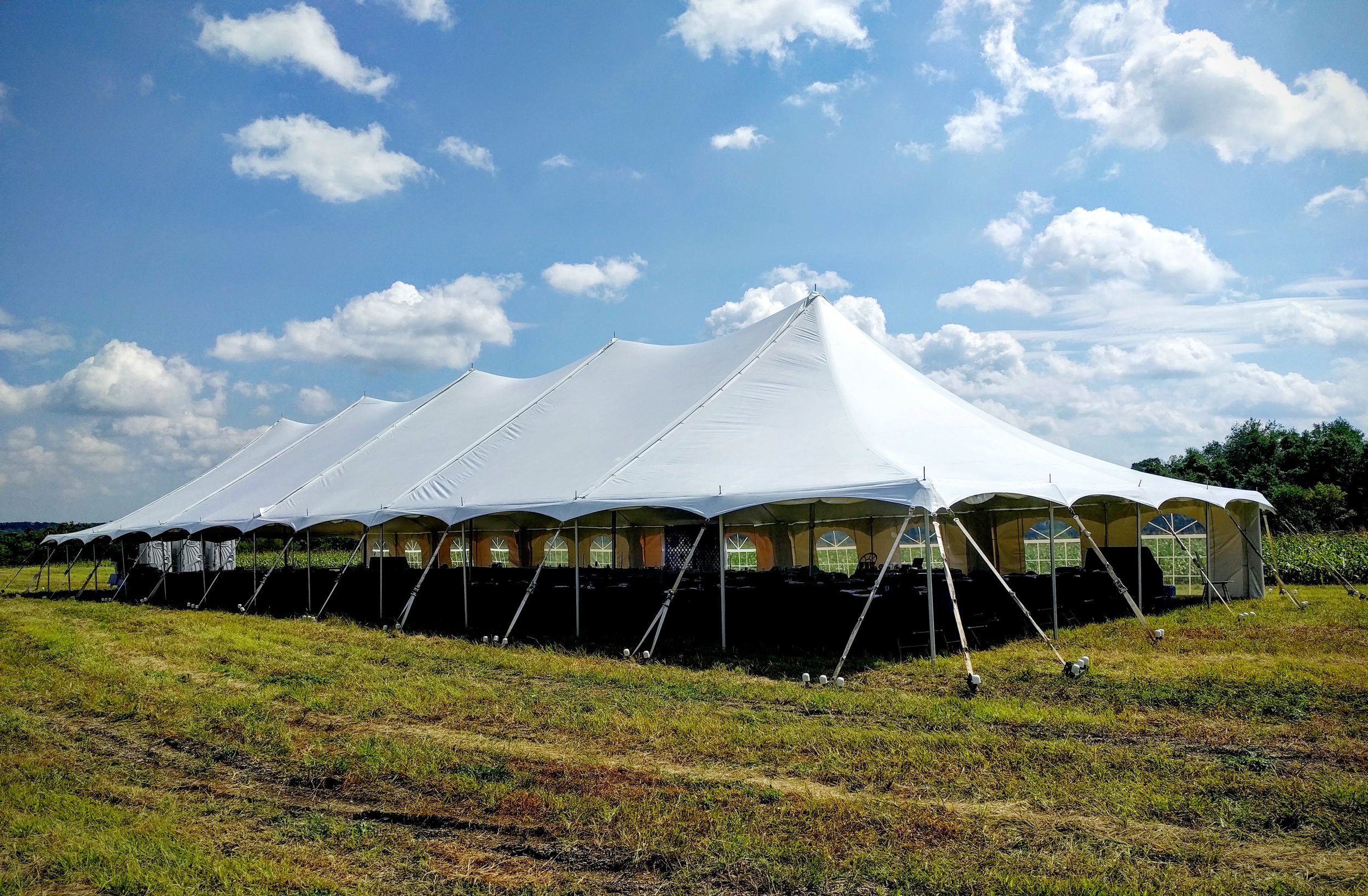 40' x 120' Large Pole Tent