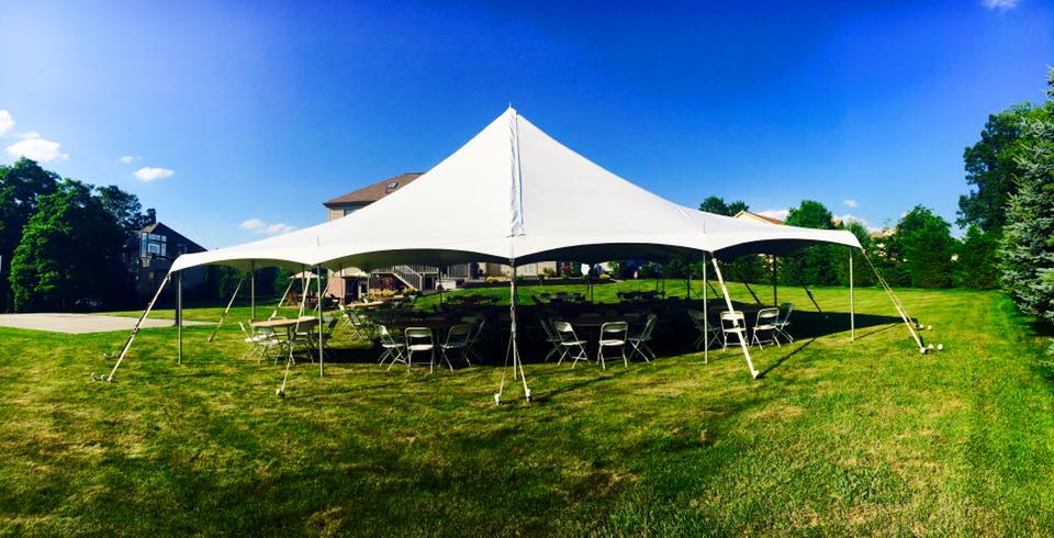 40' x 40' Large Pole Tent