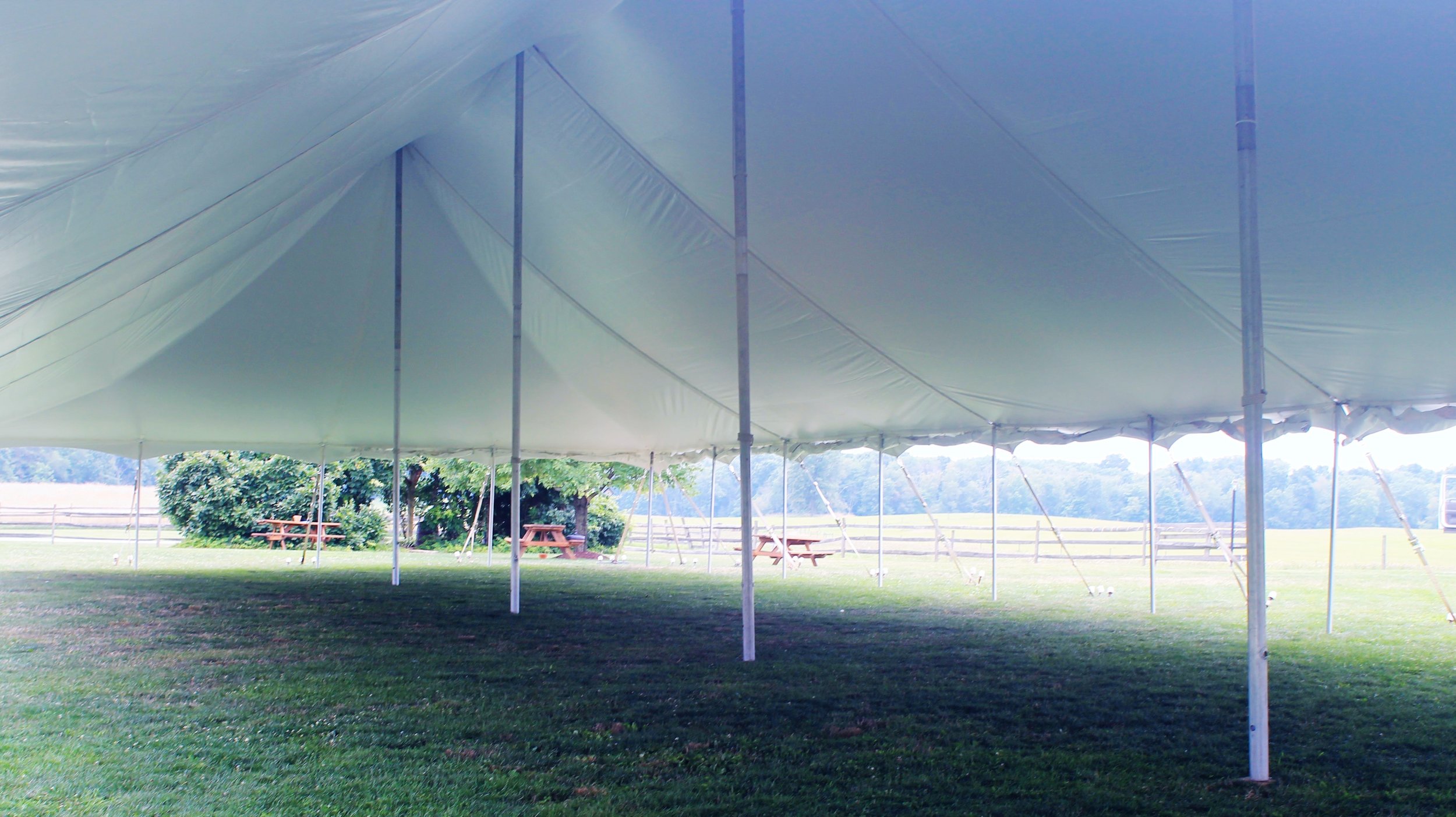 40' x 100' Large Pole Tent