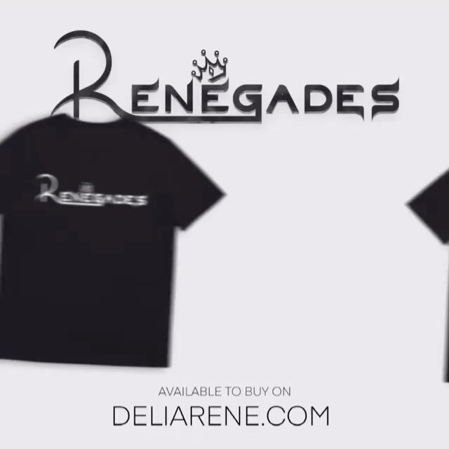 &lsquo;Renegades Originals&rsquo; 
T-Shirt
Be A Rebel, Be You.
Get yours on 
Deliarene.com

New Merch coming soon. 

#renegades #clothing #clothingbrand #originals #energy #white #clothing #clothingbrand #international #Black #teeshirt #classic