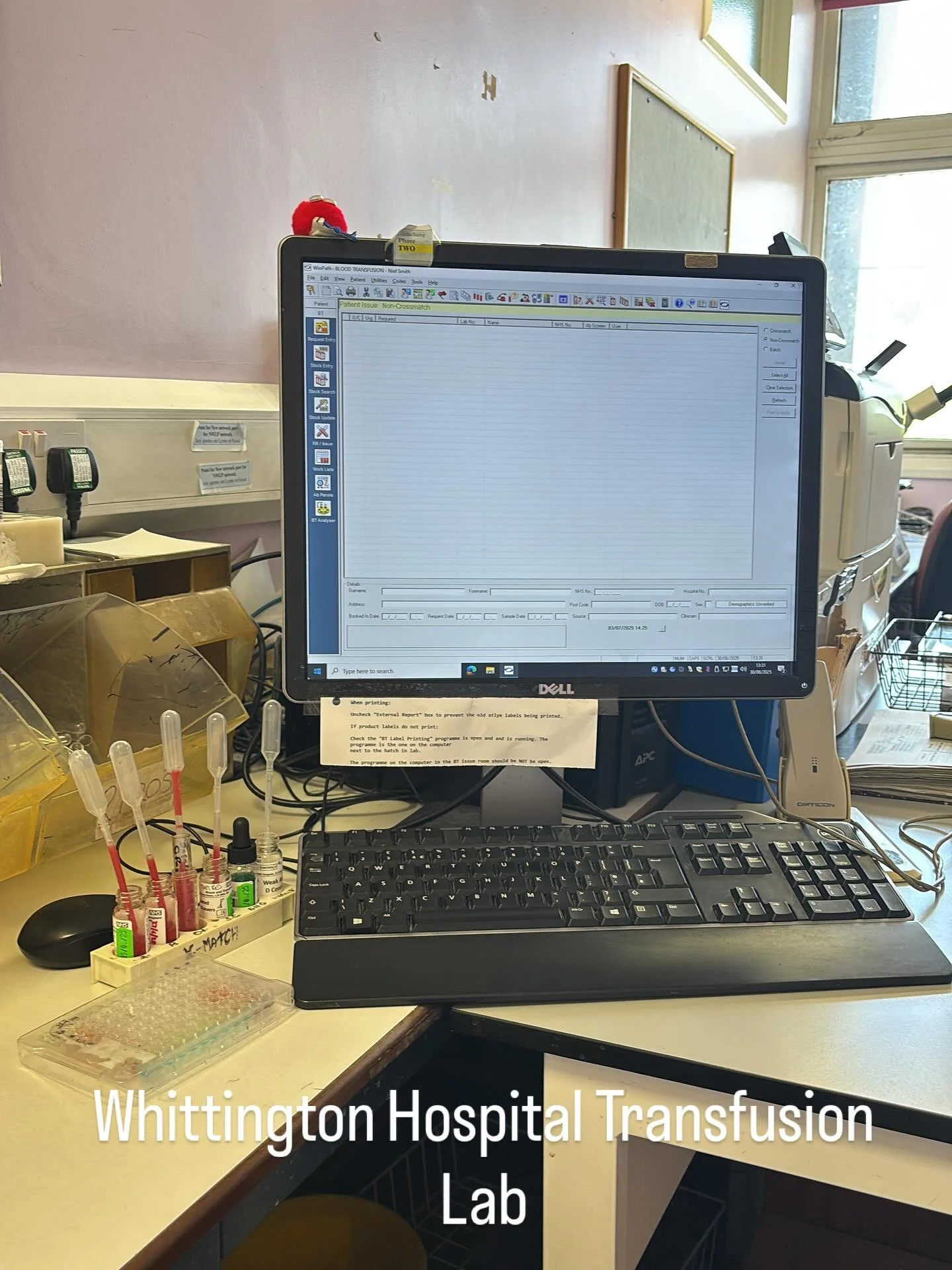 Two views of my summer. 

It is days like today you would appreciate having a walk in refrigerator in the lab: