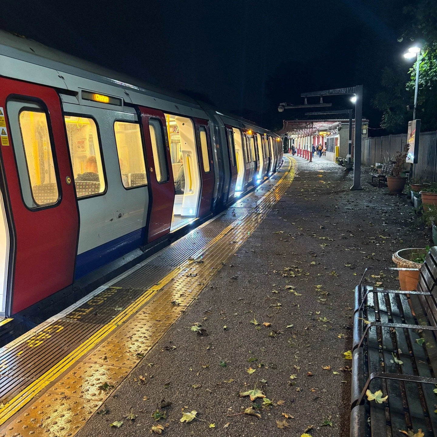 I have never seen the attraction of Halloween, even when I was younger.

Fell asleep on the train on the way home again, this time managed to go two stops past home. On any other tube line this does not mean much but on the Metropolitan line this too