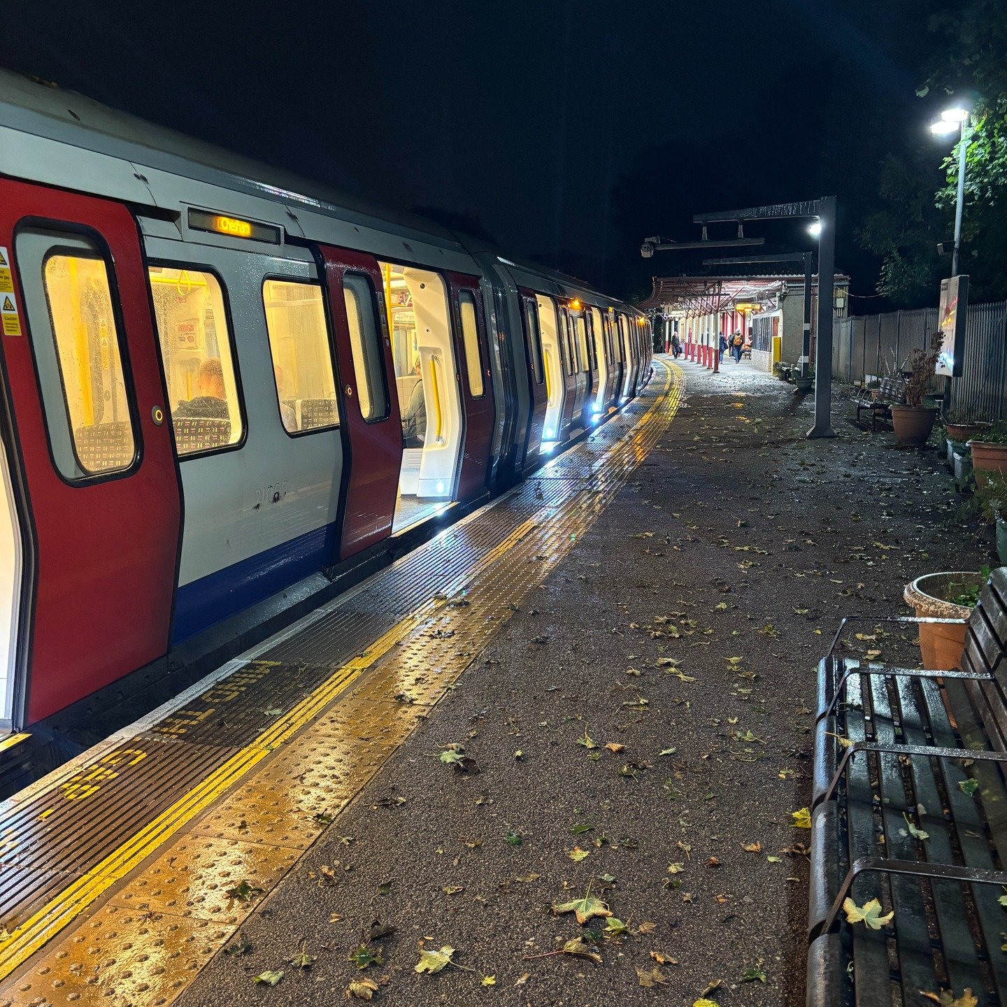 I have never seen the attraction of Halloween, even when I was younger.

Fell asleep on the train on the way home again, this time managed to go two stops past home. On any other tube line this does not mean much but on the Metropolitan line this too
