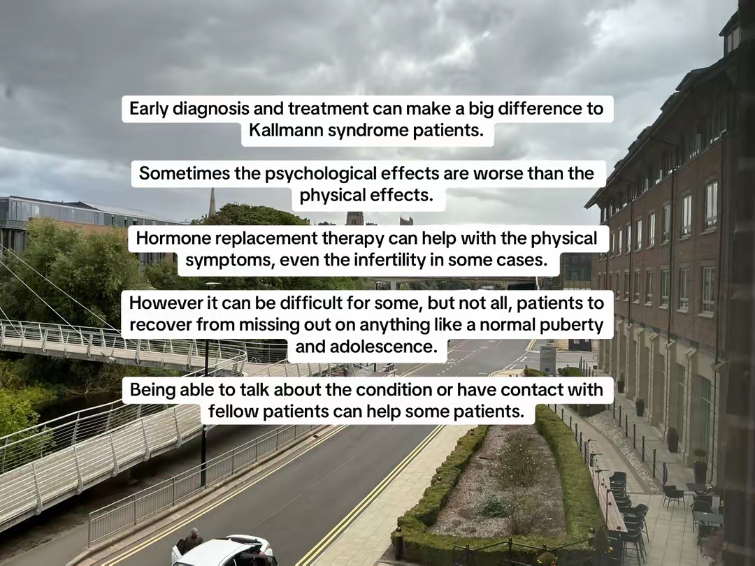 I had not started puberty by the time I graduated University. I was still labelled as a "late bloomer". Even though I had no sense of smell and poor hearing, it was not until I was 23 that I was correctly diagnosed with Kallmann syndrome.
