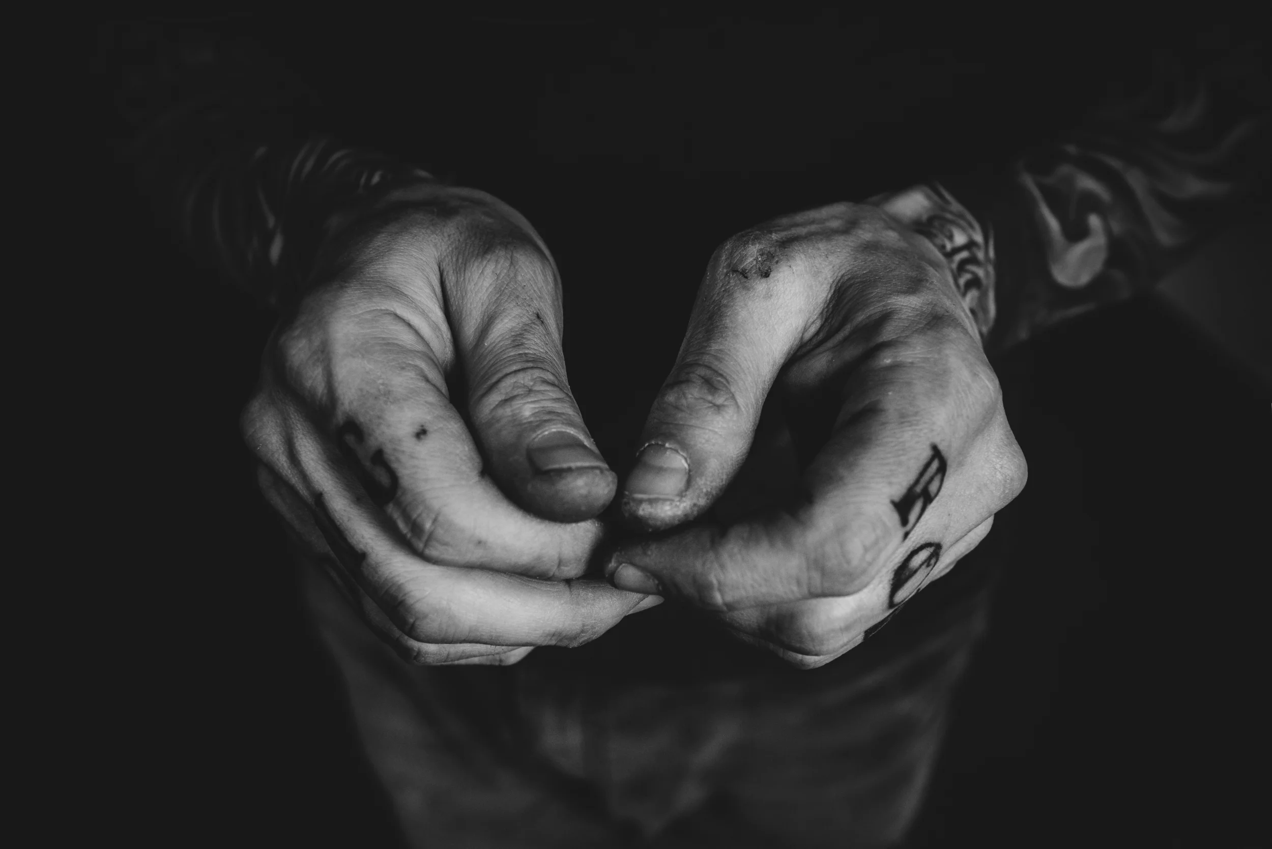 ron ulicny tattoo hands