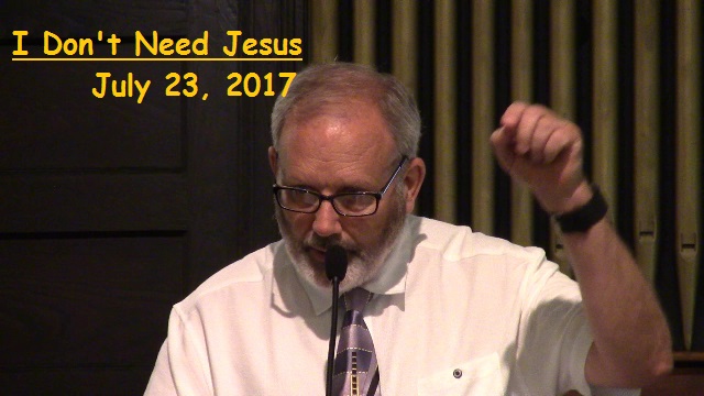 LBC 2017 07 23 I Don't Need Jesus