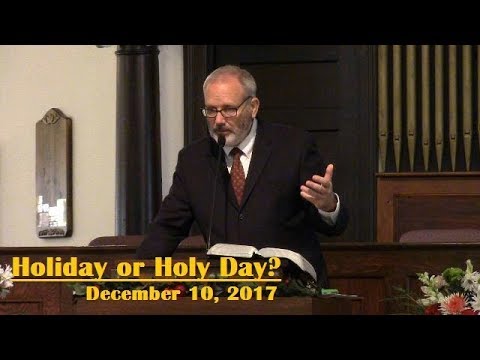 LBC 2017 12 10 Holiday or Holy Day?
