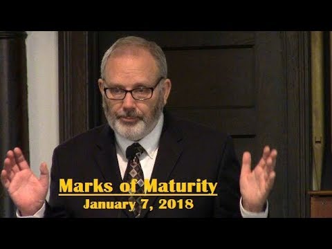 LBC 2018 01 07 Marks of Maturity