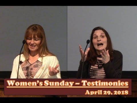 LBC 2018 04 29 Women's Sunday - Testimonies