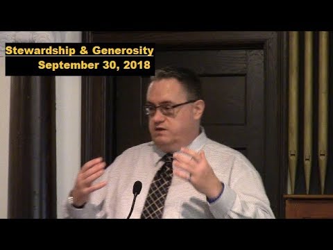 LBC 2018 09 30 Stewardship & Generosity
