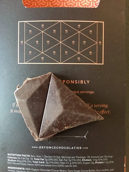 Bad Mommy Review: Defonce Chocolatiers Hazelnut Edibles 