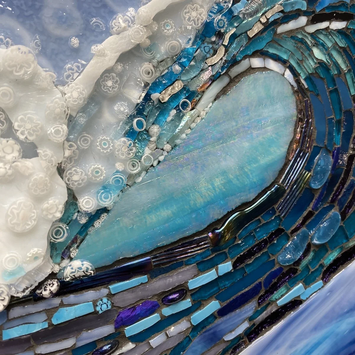 Reef Break IV: Sunset Surf (detail)