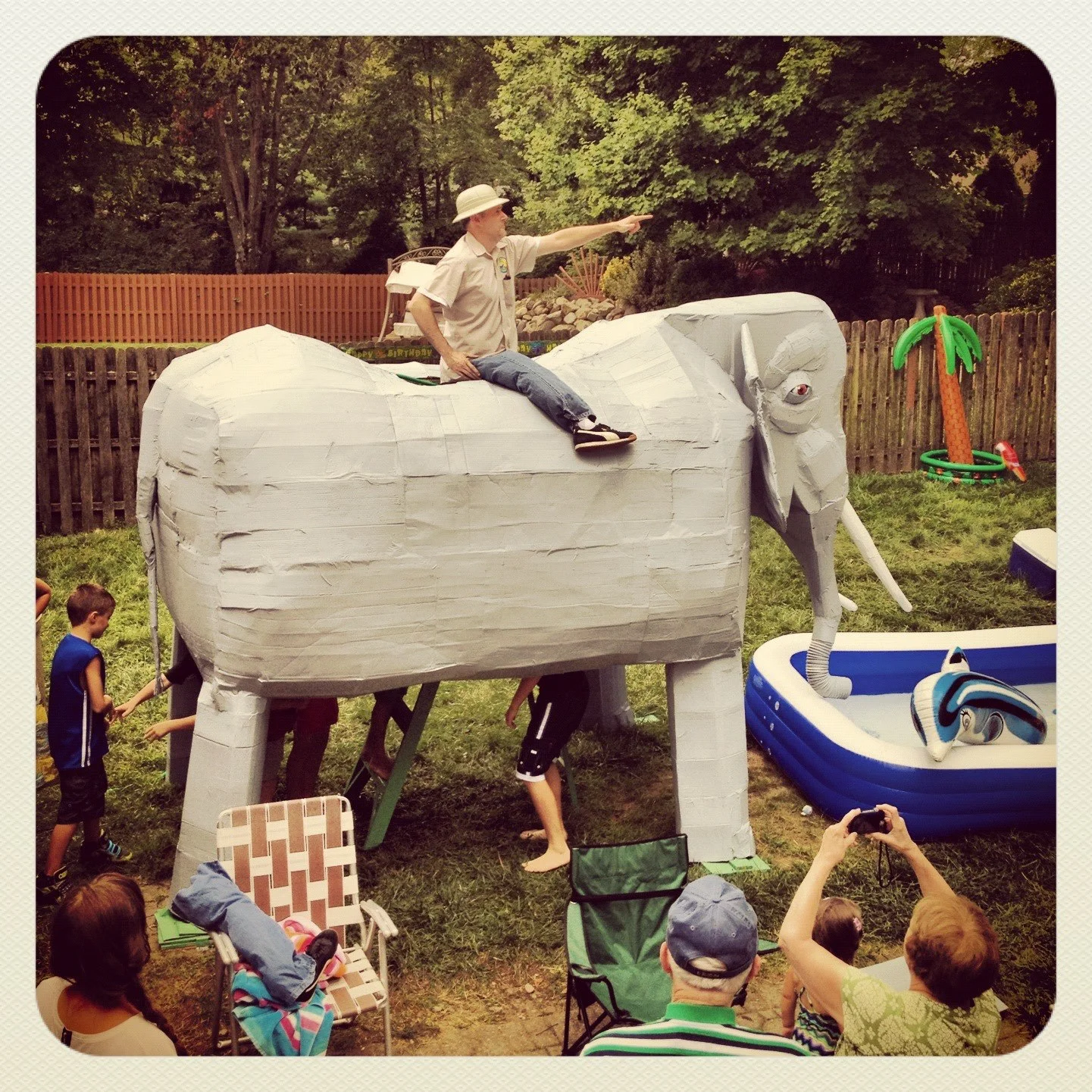 Indian Elephant, Safari Party 2012