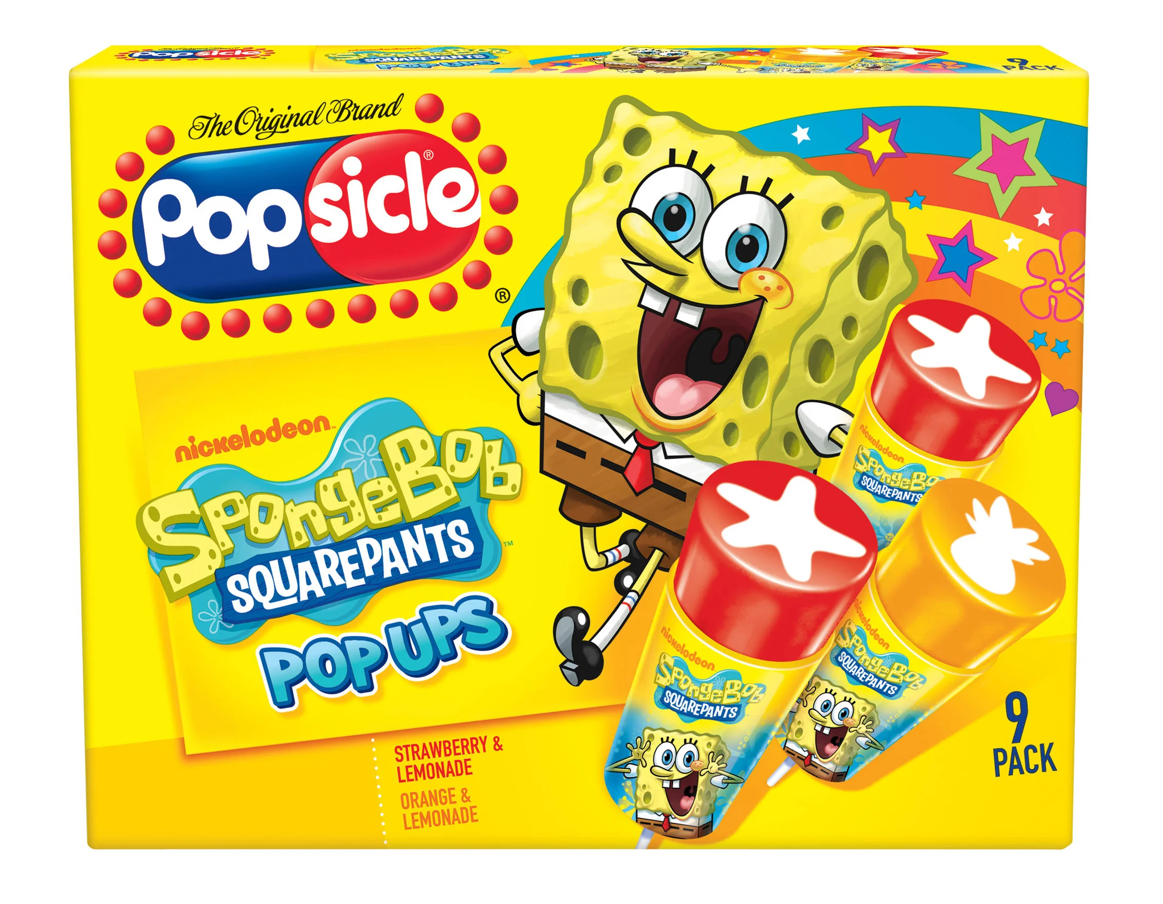 Popsicle SpongeBob Pop Ups, Unilever