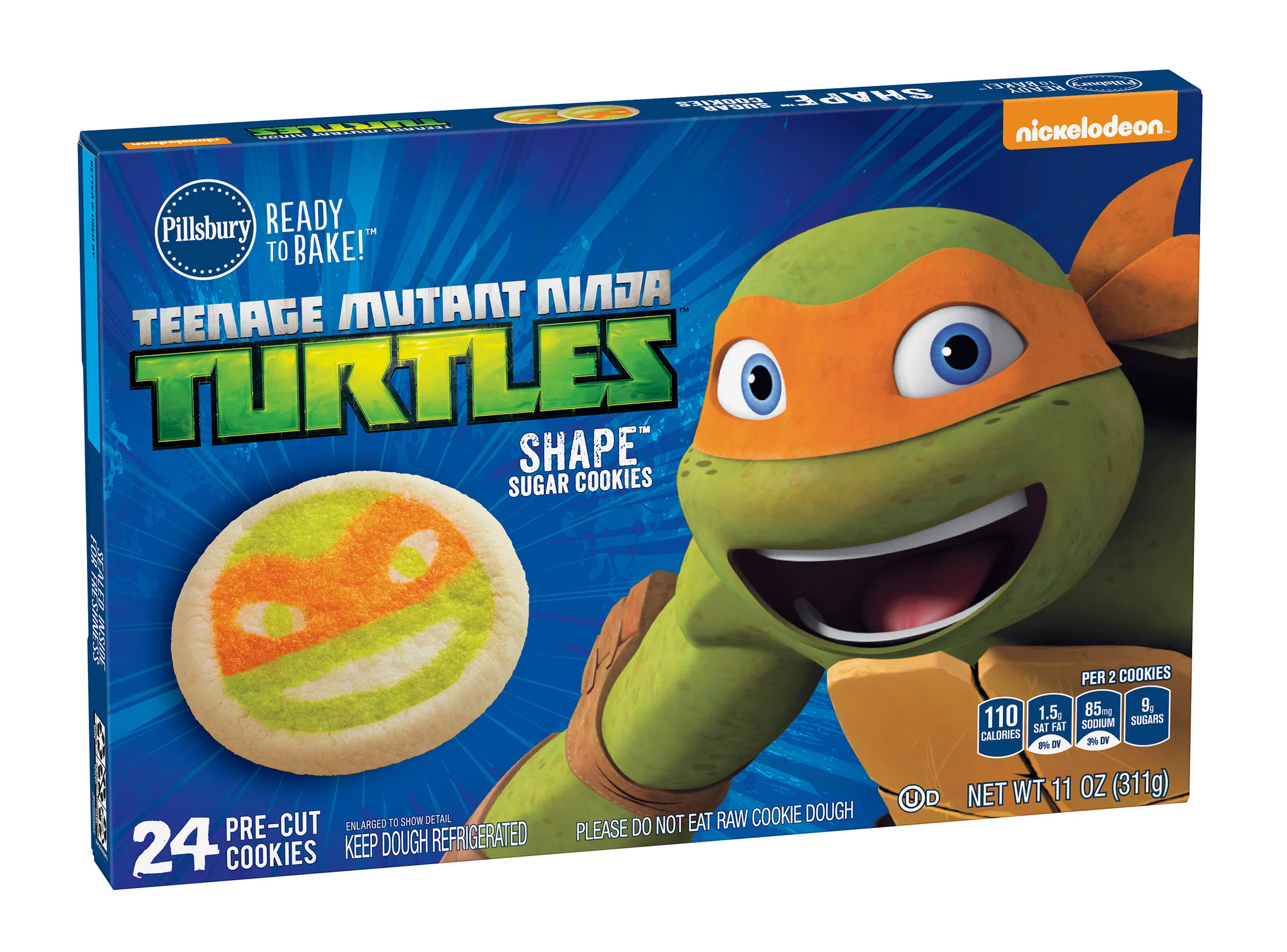 TMNT Cookie Dough, Pillsbury