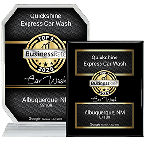 Quickshine Express Car Wash is a Top 3 business in Albuquerque, 87109