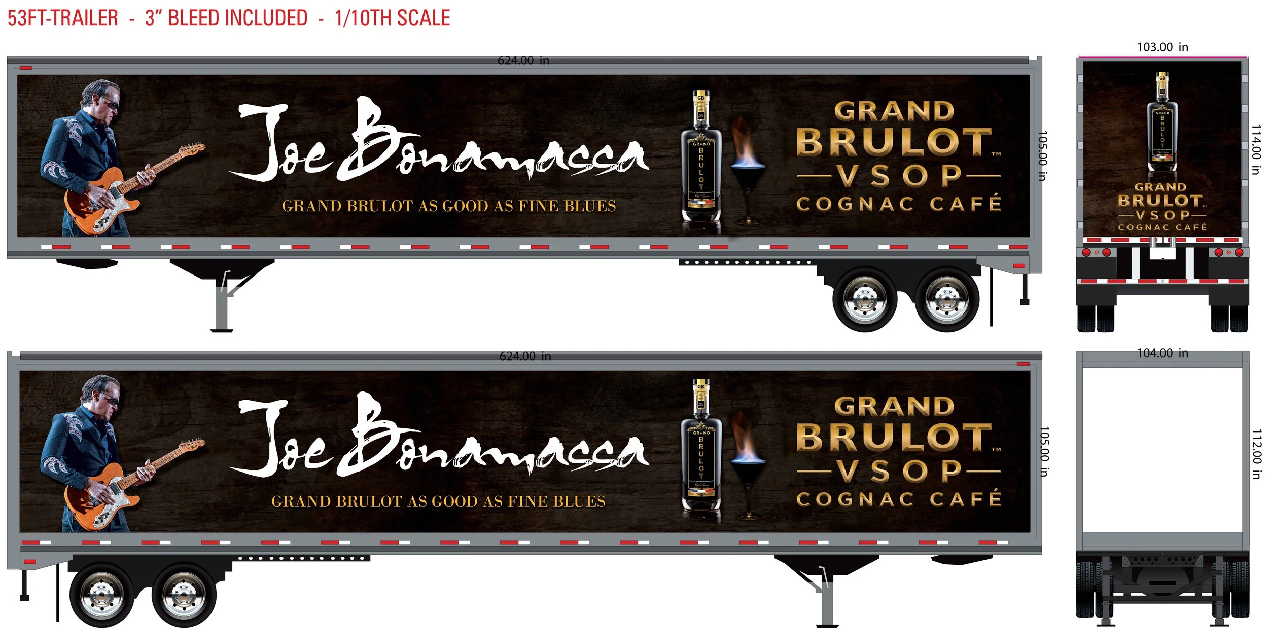 Tour Truck | Joe Bonamassa | Truck Wrap