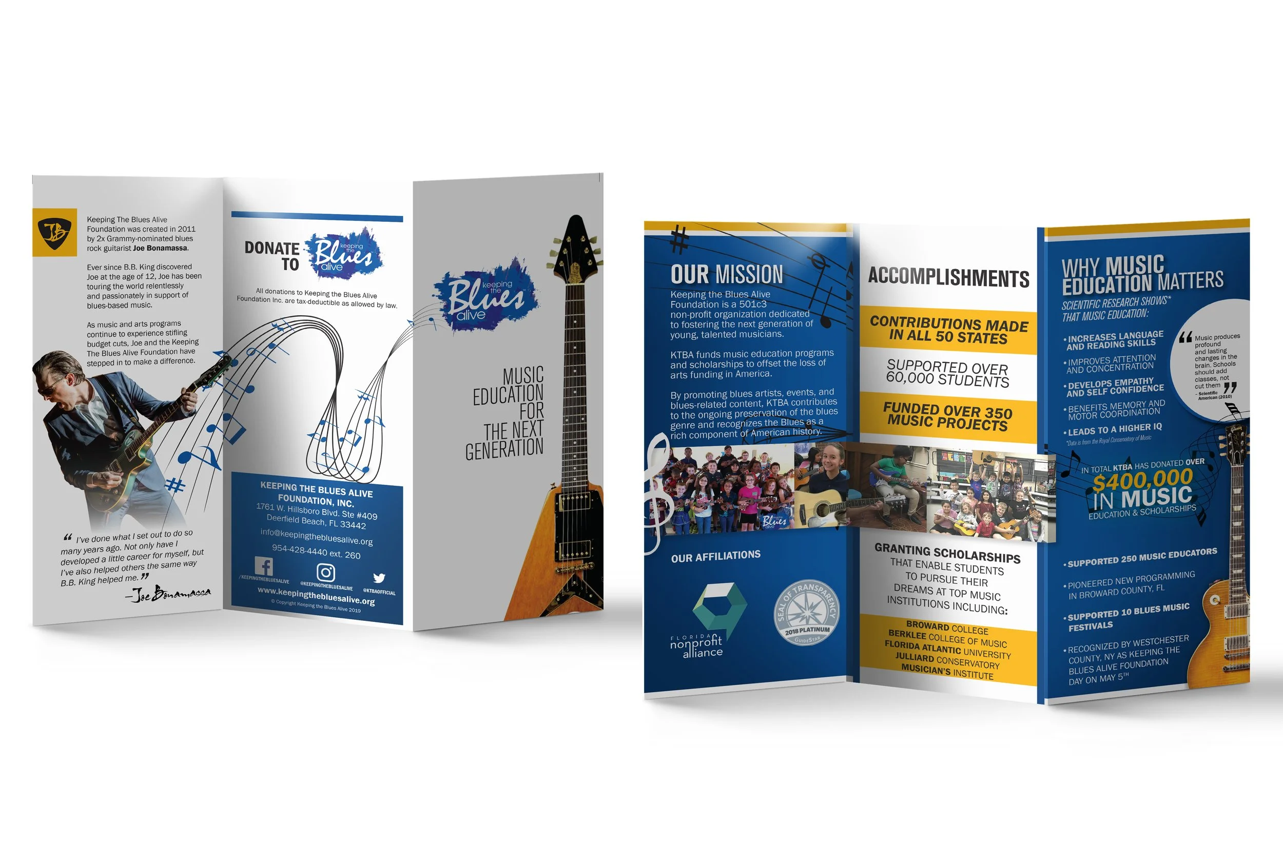 Keeping The Blues Alive Foundation | Brochure