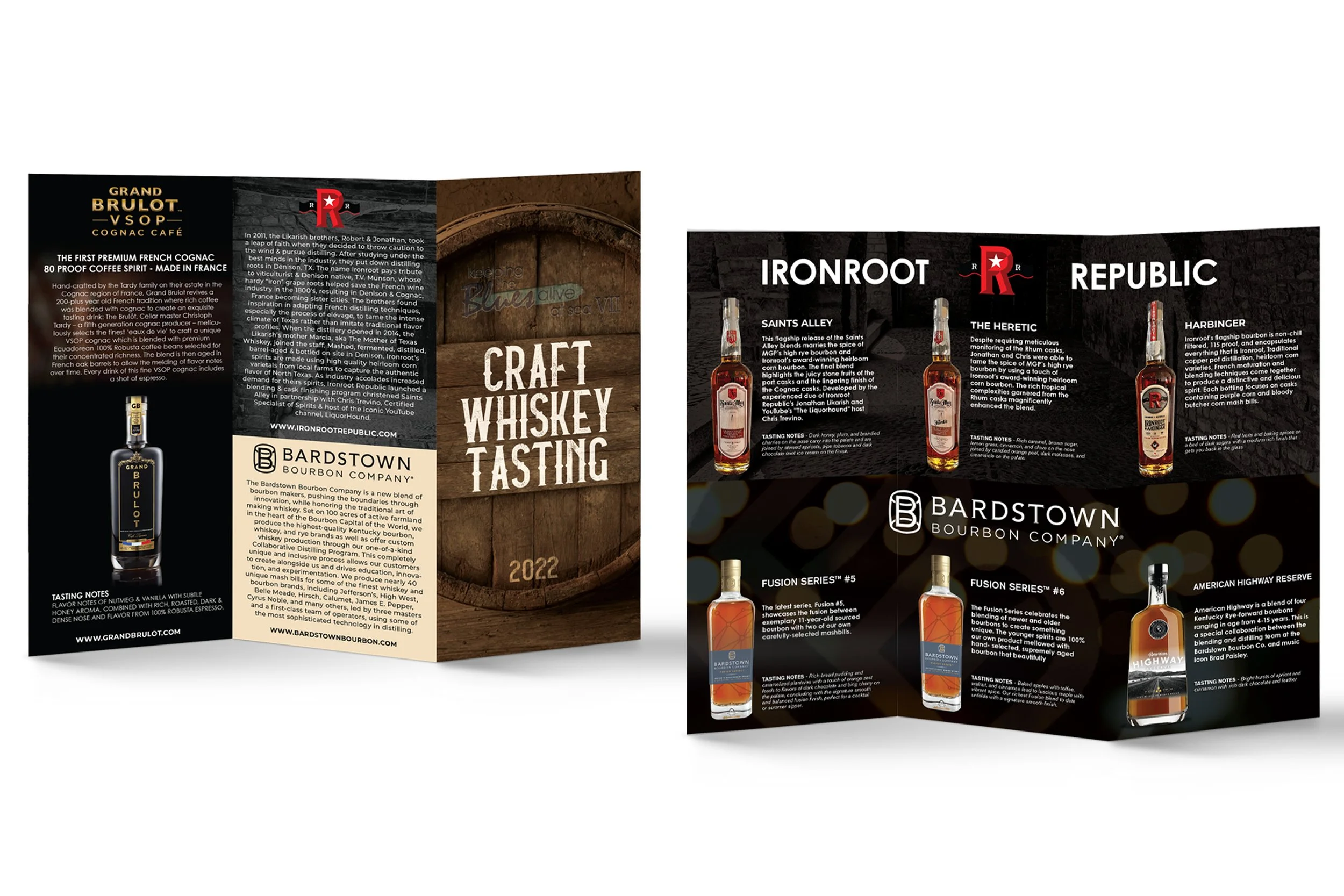 Craft Whiskey Tasting | Brochure