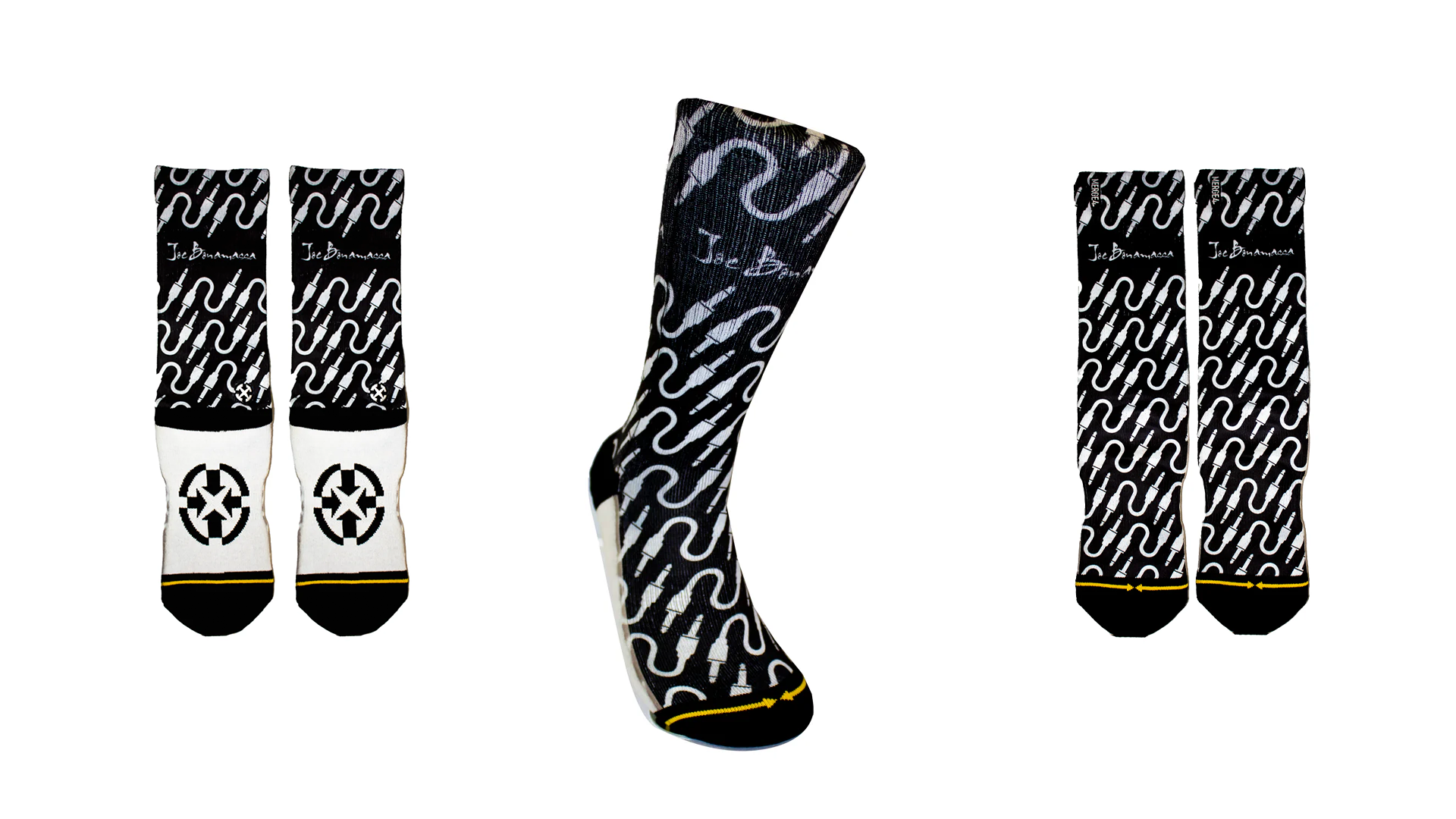 Amp Cord Pattern | Joe Bonamassa | Socks