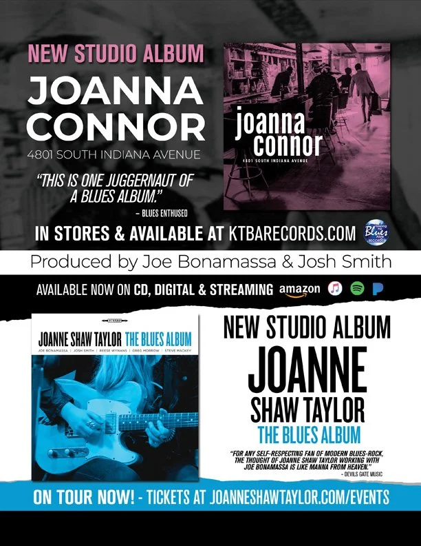 Album Promotion | Joanna Connor & Joanne Shaw Taylor | Magazine Ad