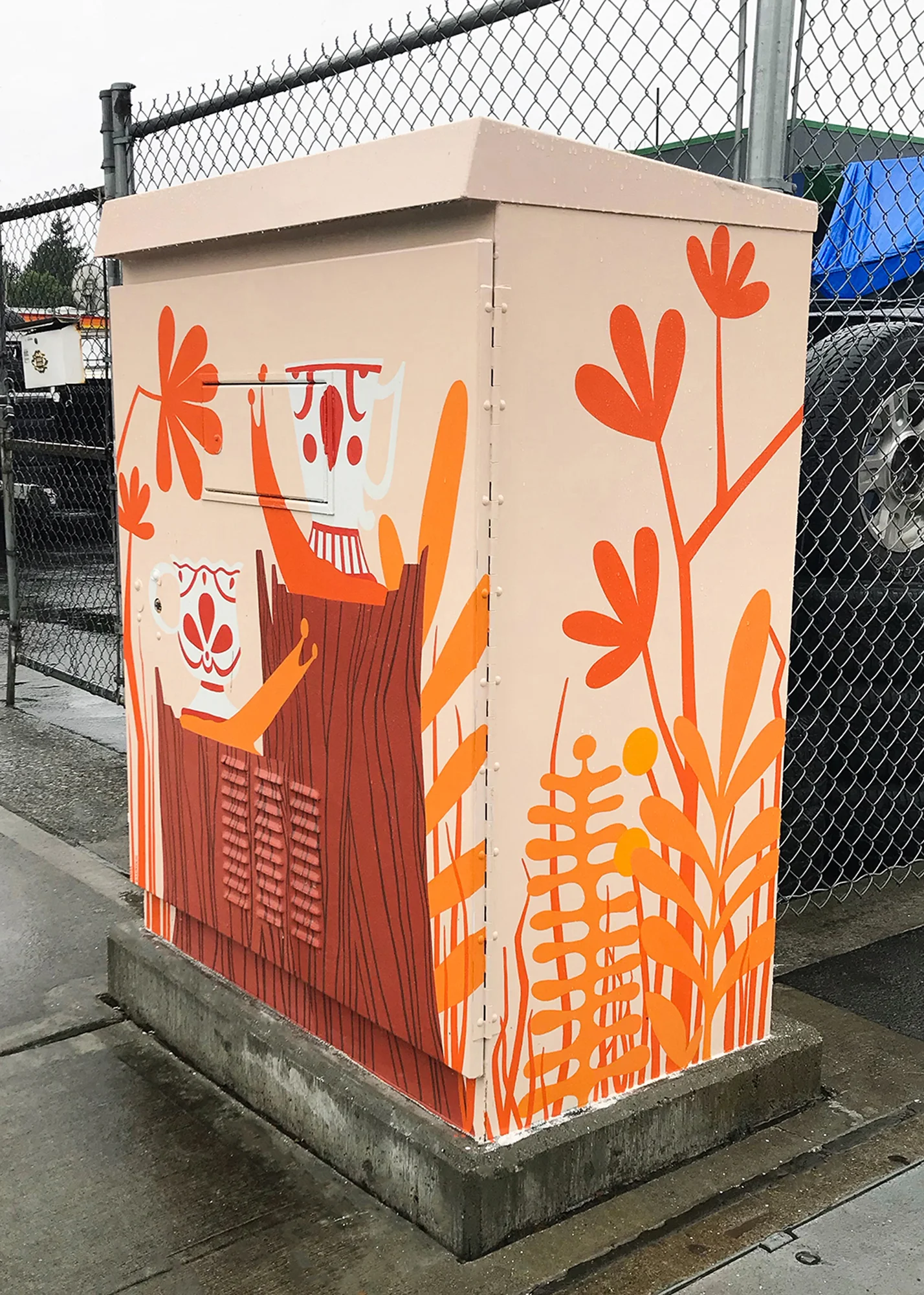 South Park neighborhood signal box