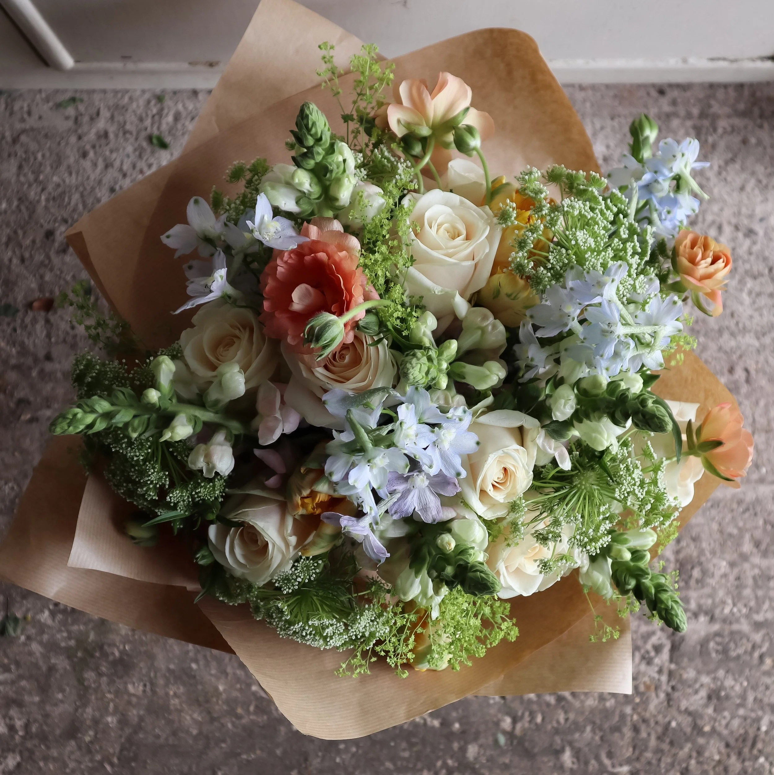 A florists choice large sized gift bouquet of flowers available to be delivered in Cambridge Uk
