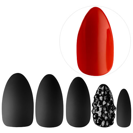 Static Nails All In One Pop On Manicure Kit: Red Bottom; $38