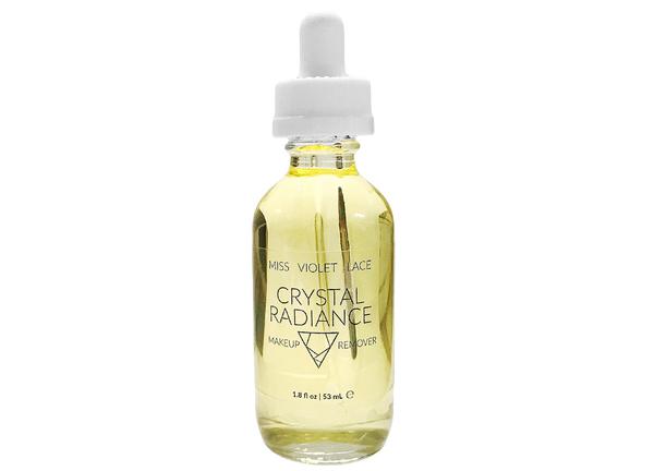 Miss Violet Lace Crystal Radiance Makeup Remover; $14