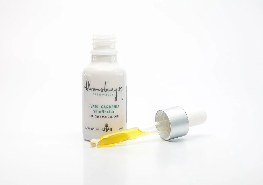 Bloomsbury Square Pearl Gardenia SkinNectar with Rosehip + Rice Bran Oils