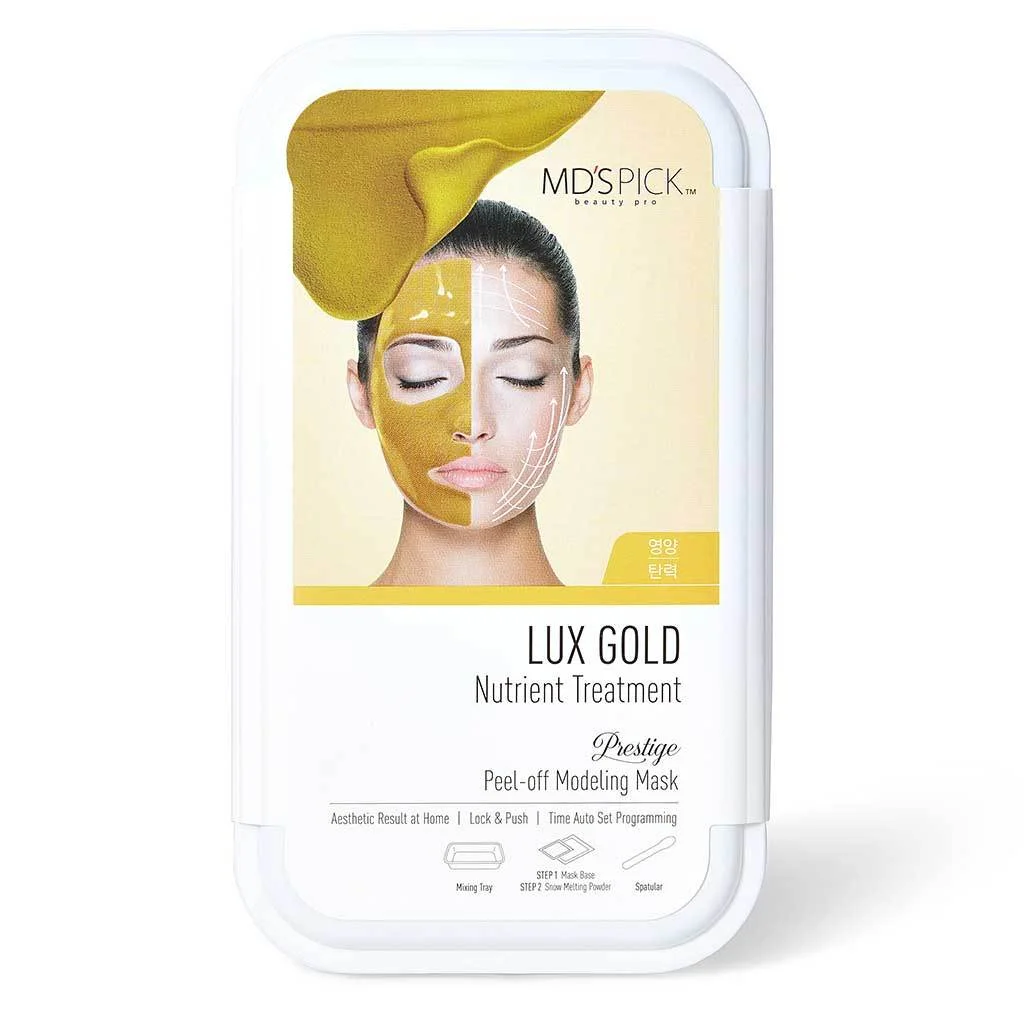 MD'S Pi ck Lux Gold Nutrient Treatment Peel-Off Modeling Mask