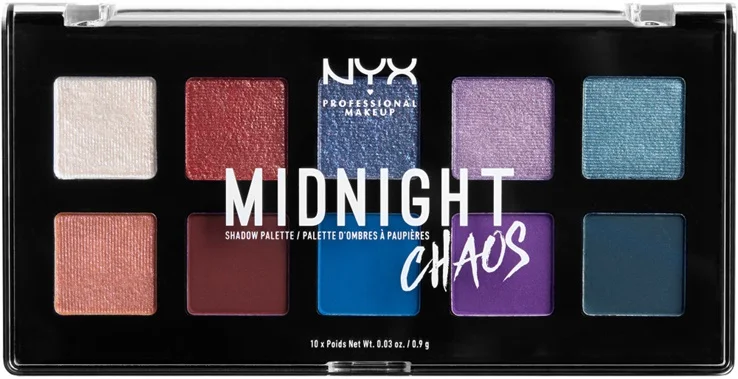 NYX Midnight Chaos Shadow Palette