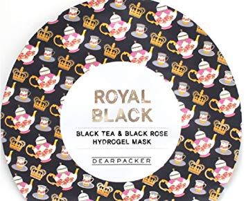 DEARPACKER Black Tea & Black Rose Hydrogel Mask