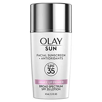 Olay Face Sunscreen Serum + Makeup Primer SPF 35