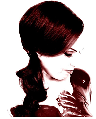 Photo of H Holland by Mark Guerra, Makeup and Styling by Leah Moon, Graphic Design and Photo Shop by H Holland