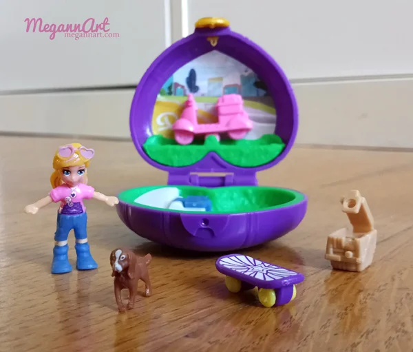 polly pocket sticky feet