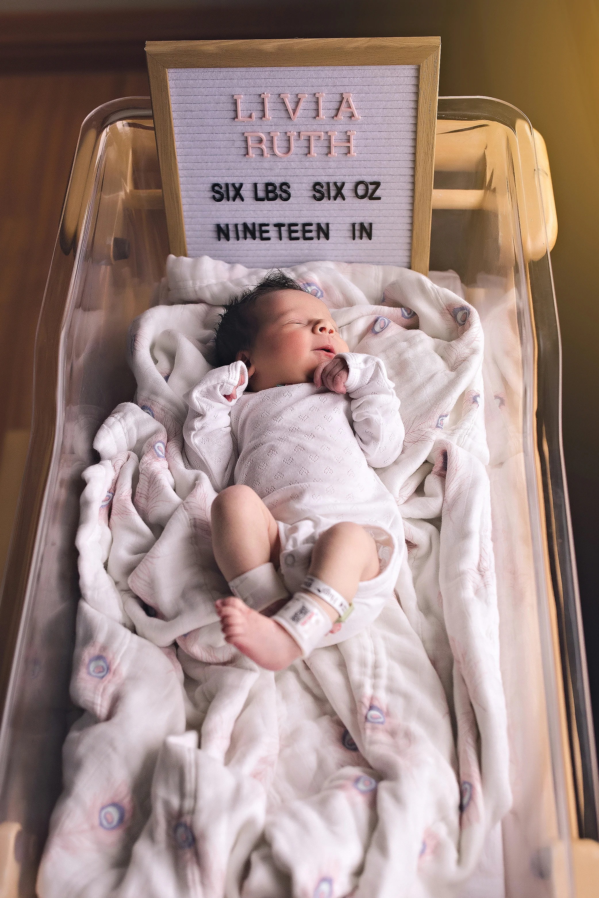 cute newborn babies in hospital