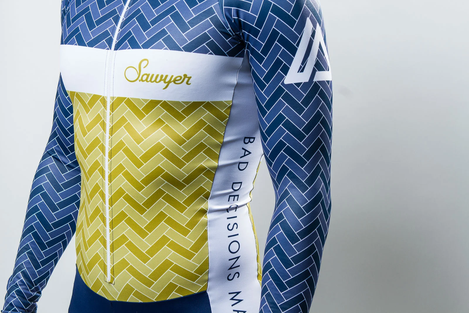 Academy Herringbone Skin Suit LS