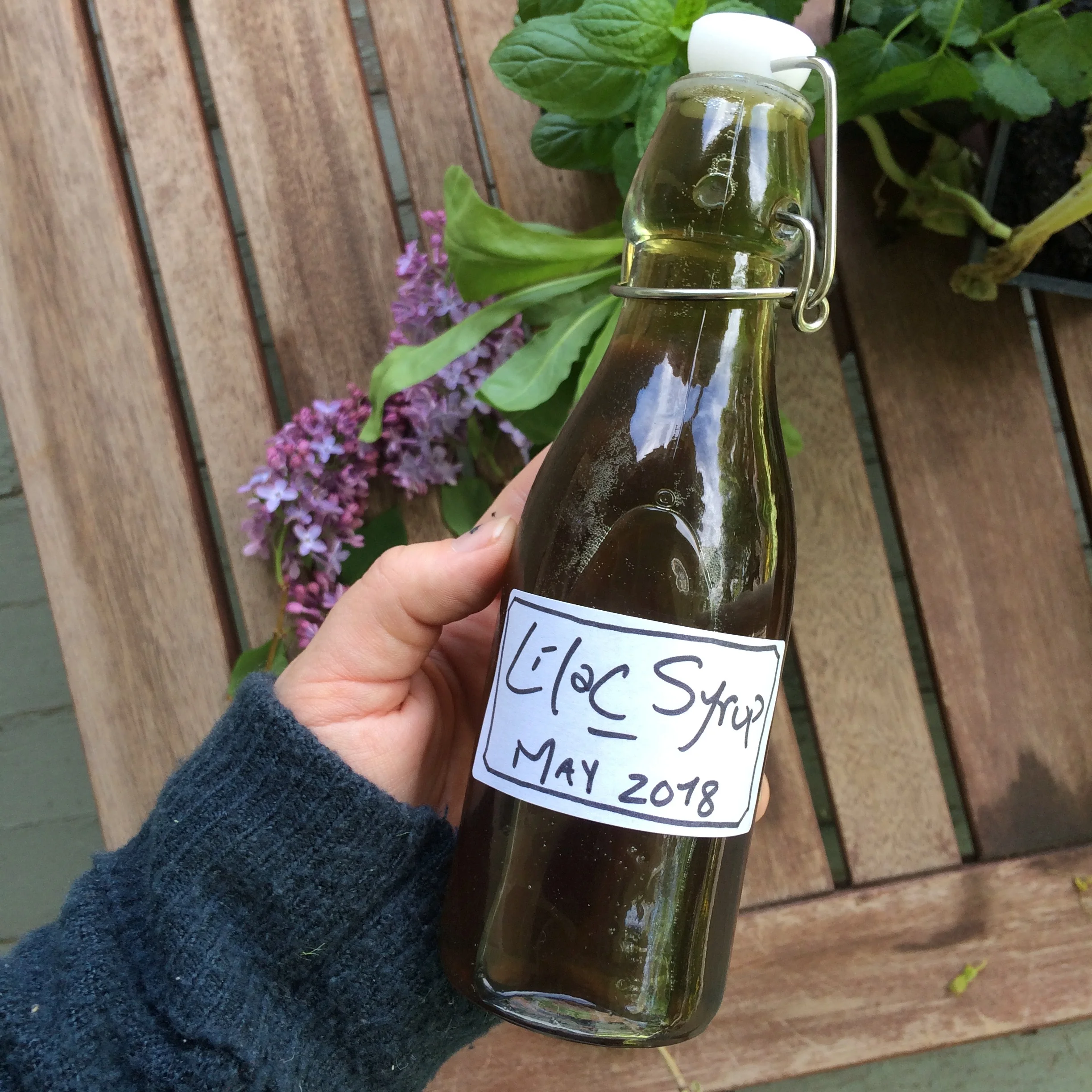 Lilac Syrup