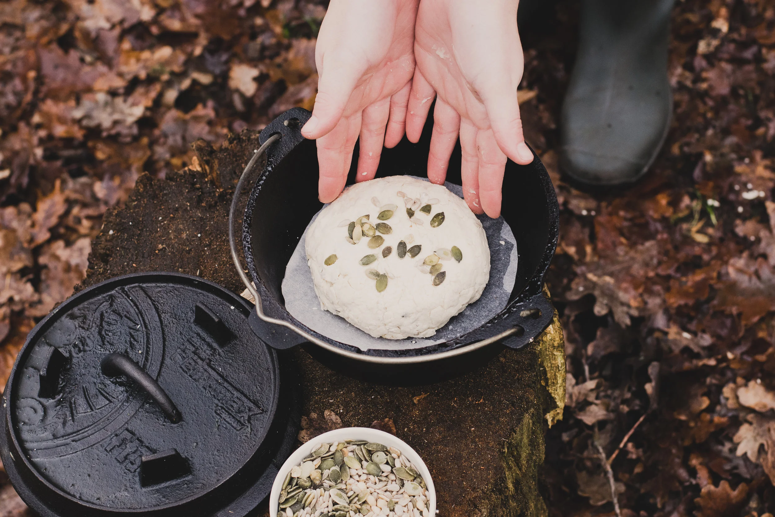 Outdoor No Knead Bread Recipe