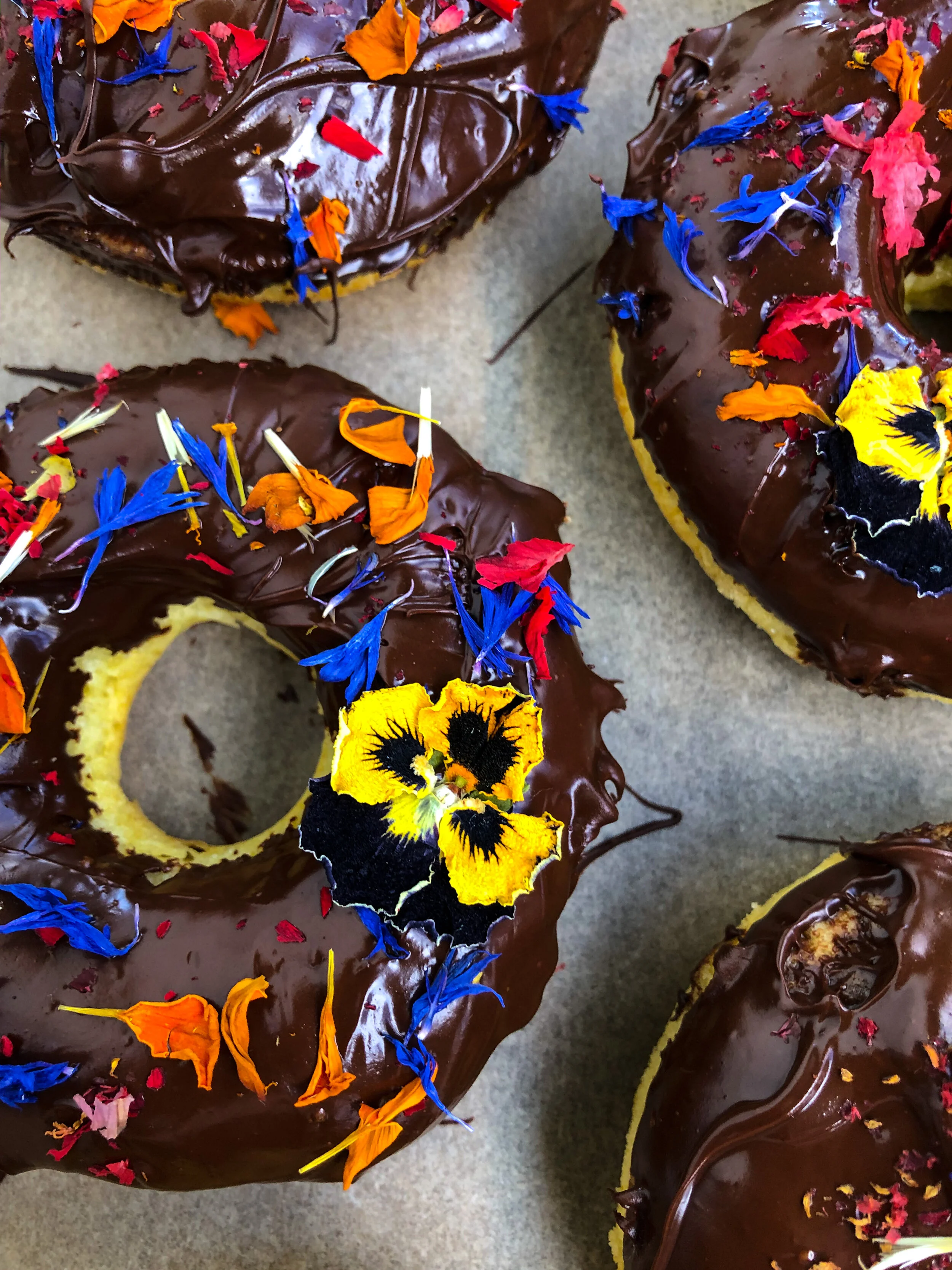 Baked Olive Oil Donuts