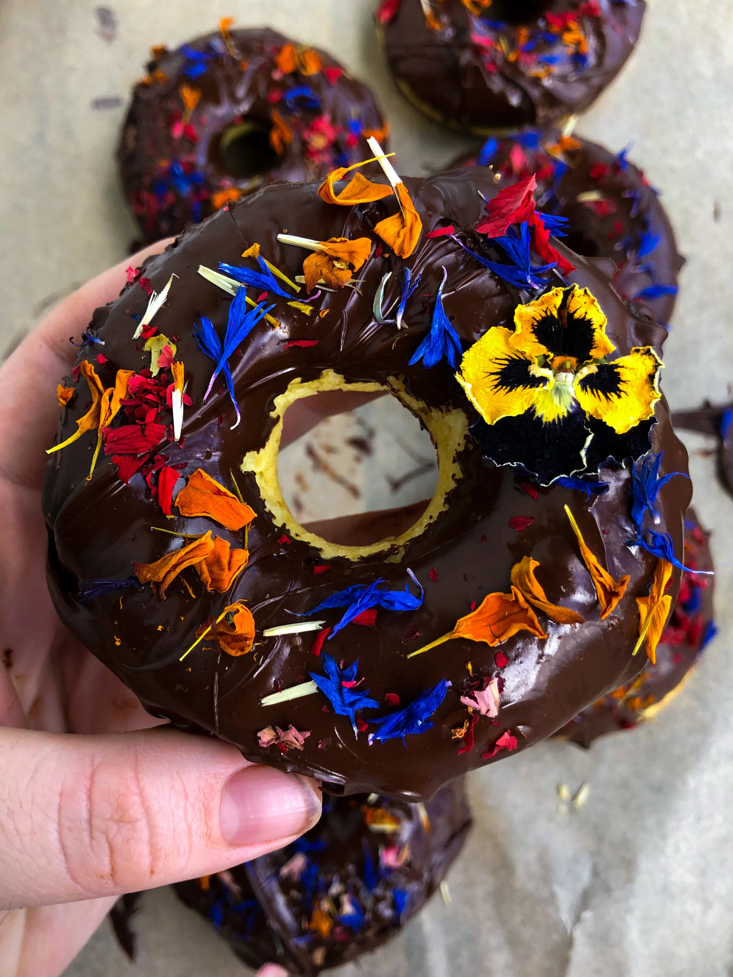 Baked Olive Oil Donuts