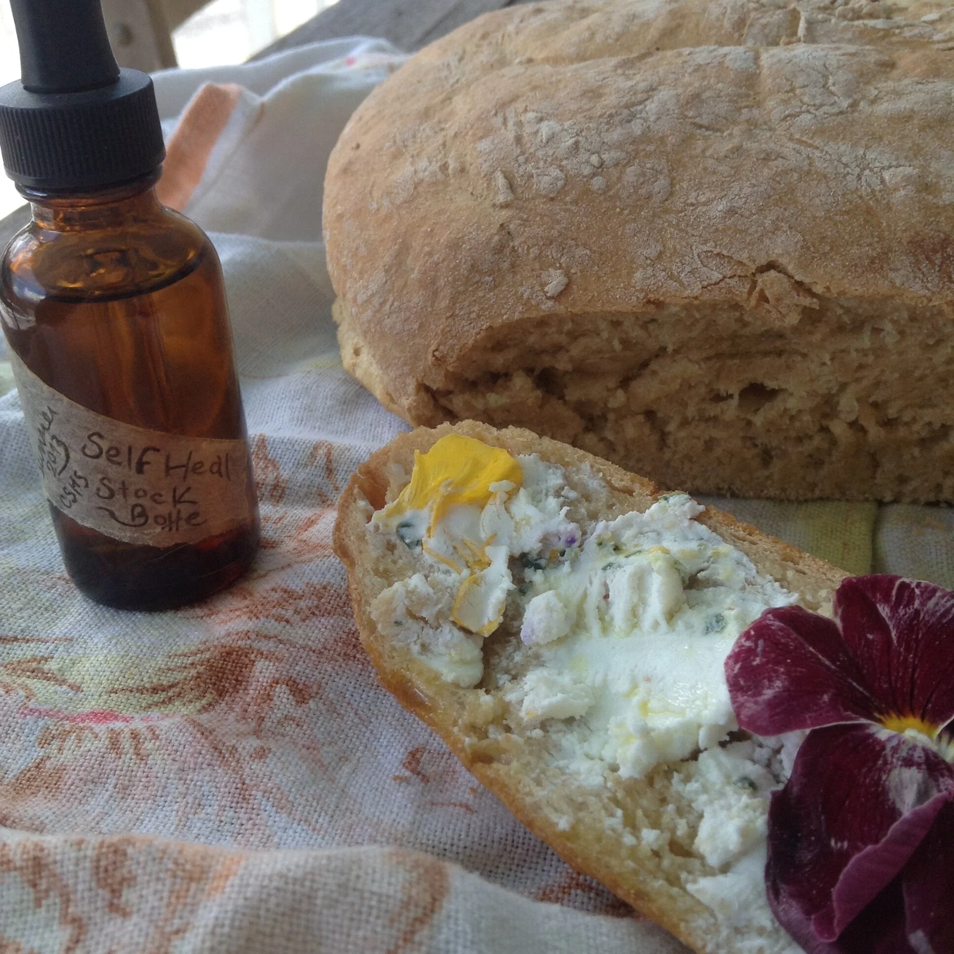 Thyme Bread With Essence of Self-Heal