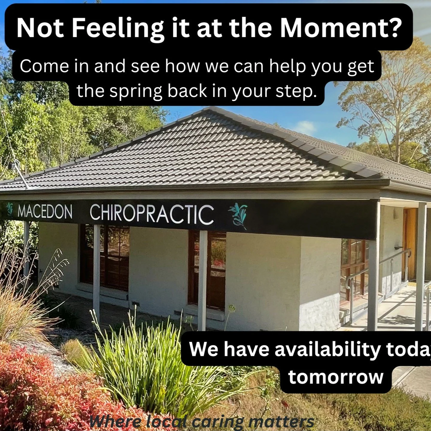 Not ready for the weekend? Not ready for the school holidays? Not ready for Spring? Let us get you back on track.