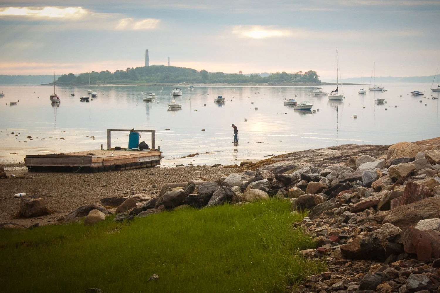 Portland Maine Clamdigging