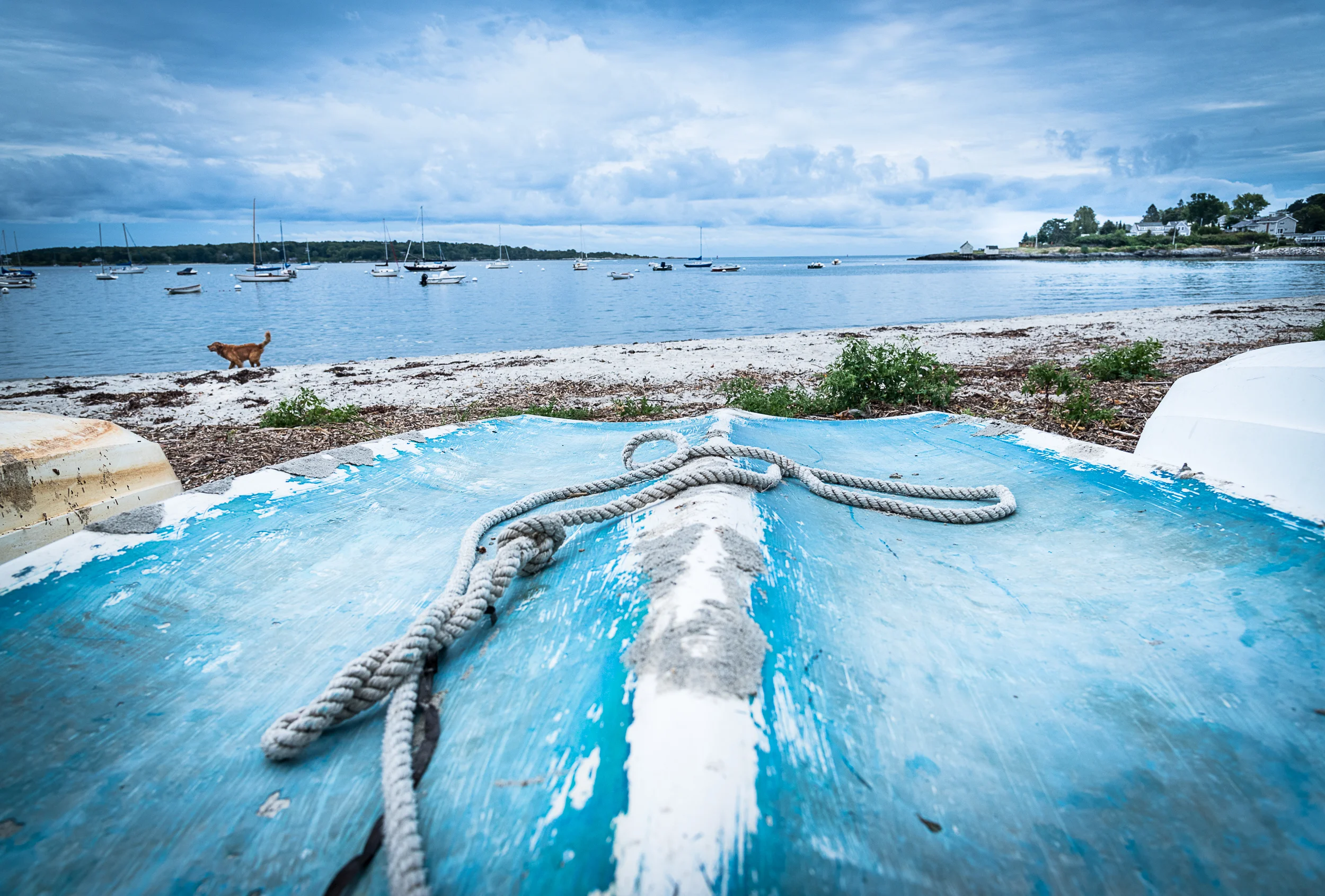 The Boats of Willard Beach, South Portland, Maine